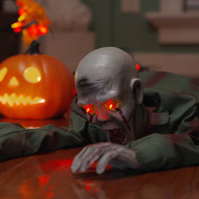 Vidaxl halloween kruipende zombie spooka groen 110 x 50 x 21 cm