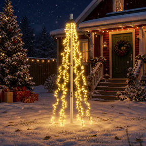 Vidaxl kerstboomverlichting met 6 led's 540 led's warmwit