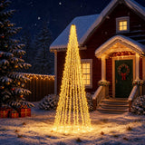 Vidaxl kerstboomverlichting met 12 led's 1608 led's warmwit