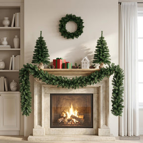 Vidaxl mini-kerstbomenset 45 cm pvc groen