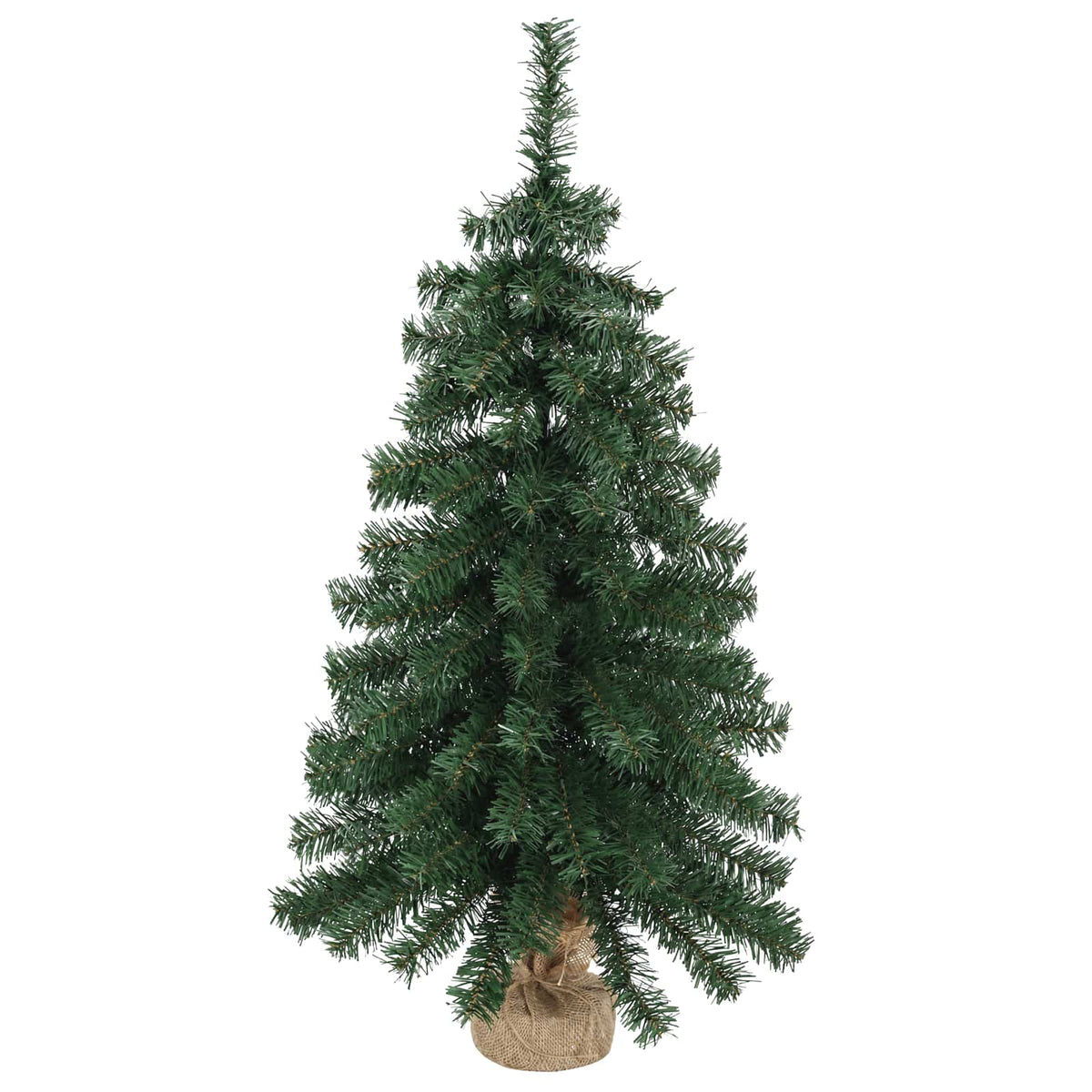 Vidaxl mini-kerstbomenset 45 cm pvc groen
