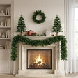Vidaxl mini-kerstbomenset 45 cm pvc en pe groen