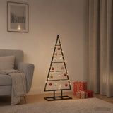Vidaxl metalen kerstboom kuopio 125 cm metaal zwart