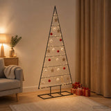 Vidaxl metalen kerstboom kuopio 180 cm metaal zwart