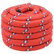 Vidaxl multifunctioneel gebruikstouw 30 mm 5 m rood pp