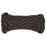 Vidaxl multifunctioneel gebruikstouw 4 mm 500 m zwart en rood pp