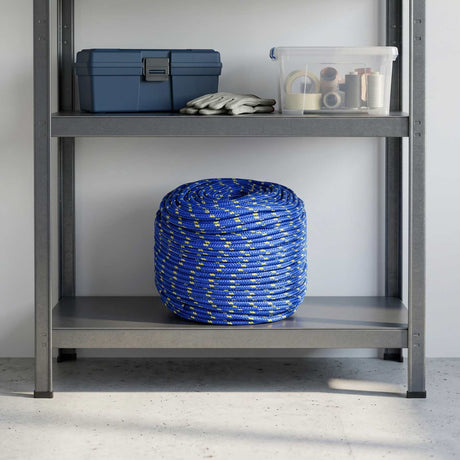 Vidaxl multifunctioneel gebruikstouw 10 mm 25 m blauw pp