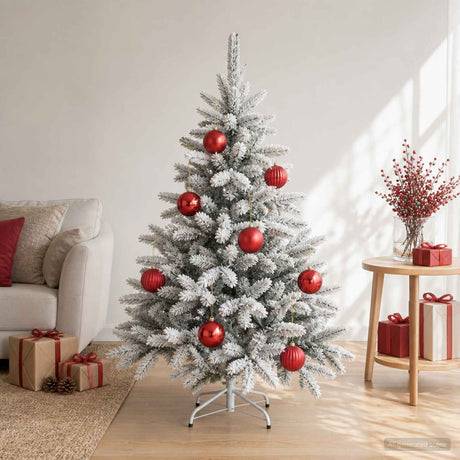 Vidaxl kerstballenset xxl 3 st rood ø 25 cm kunststof
