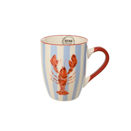 Decoris Becher Hummer aus Porzellan 11,7x8x10,3cm