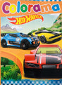 Hot Wheels Colorama Malbuch 48 große Malseiten