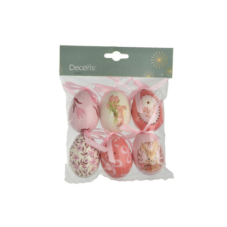 Decoris Hängedekoration Eierschaum ø4xh6cm