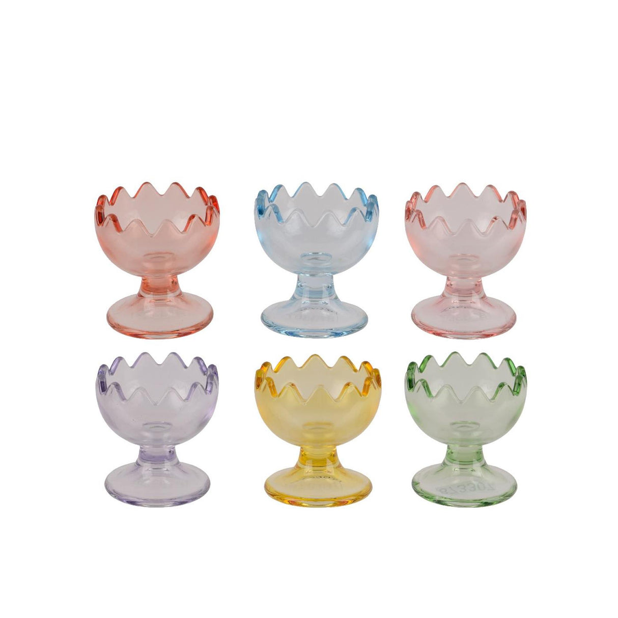 Decoris Eierbecher aus Glas ø5,5xh5,5cm