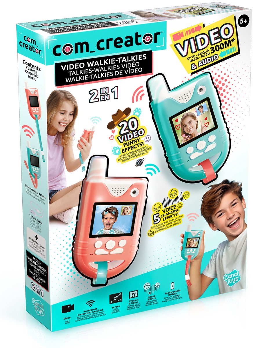 Video-Walkie-Talkies von Canal Toys