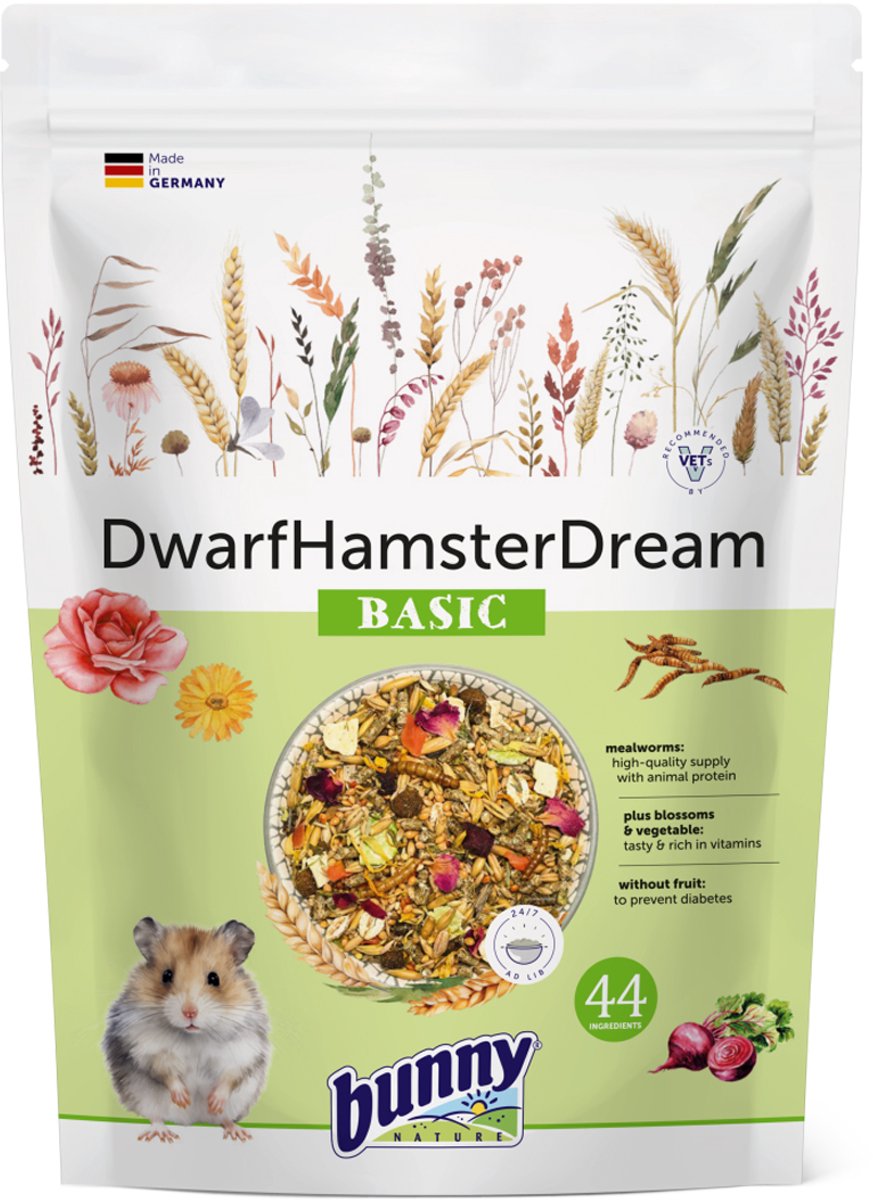 Bunny Nature - Zwerghamstertraum Basic - 600 gr