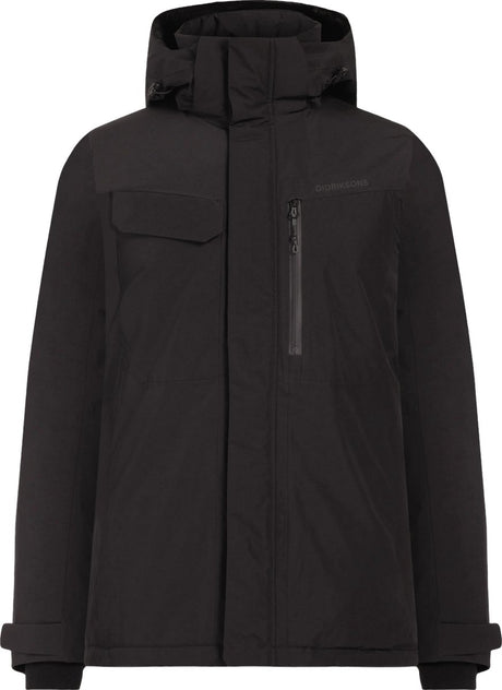 Didriksons Stefan USX JKT Herren Outdoorjacke – Schwarz