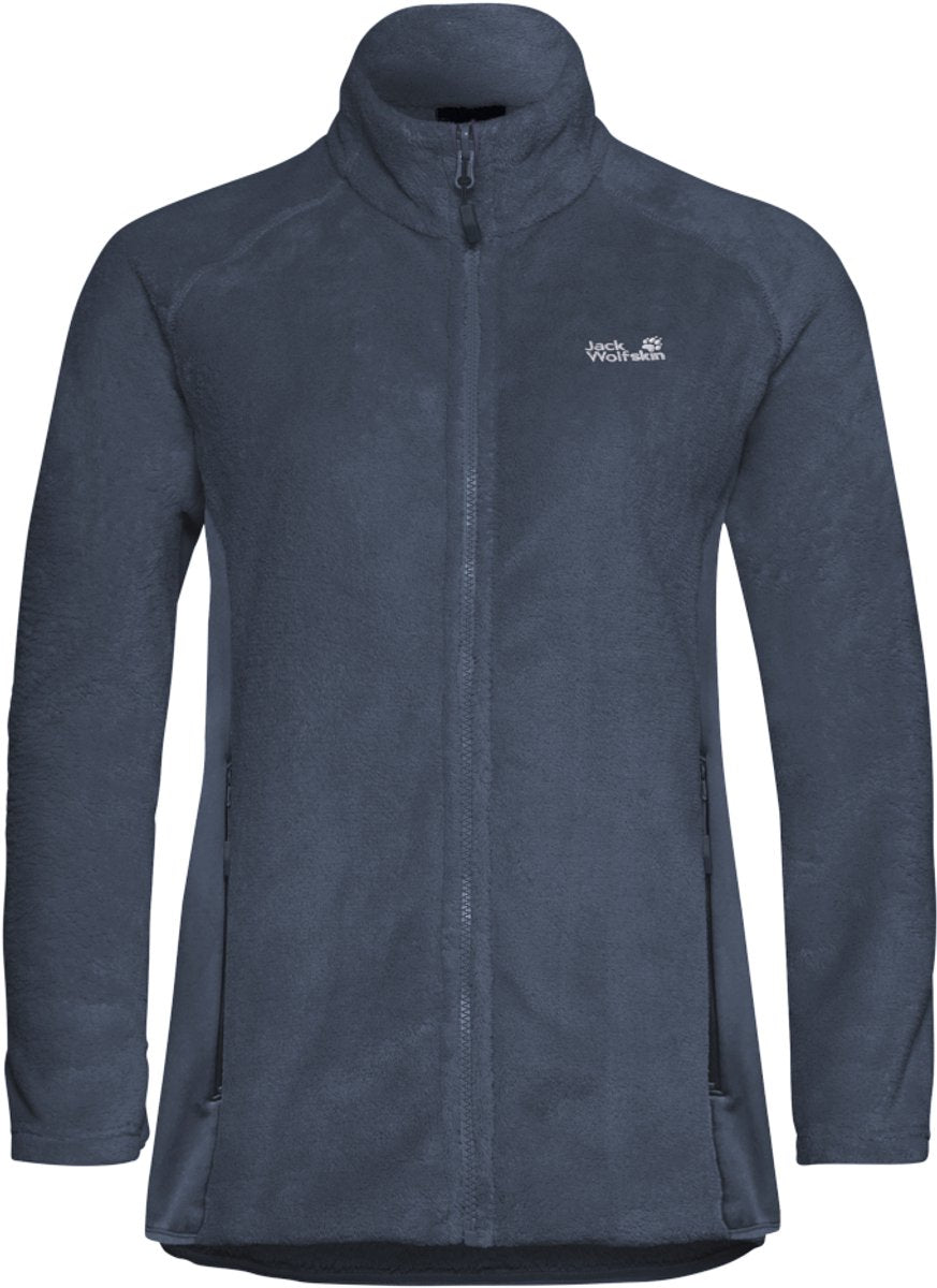 Jack wolfskin rotwand fz w dames outdoorvest - midnight sky l