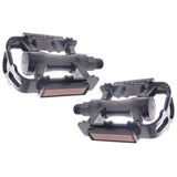 Edge Pedal Set MTB Trekking Luxus Aluminium Schwarz