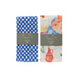 Decoris tafelloper polyester katoen 32x140cm 2 assorti
