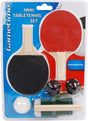 Gametime Tischtennis-Set Mini 16 x 9 cm schwarz rot 4-teilig