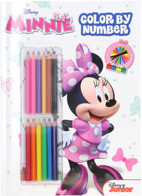 Buch Specials Nederland BV Farben nach Nummer - Minnie Mouse