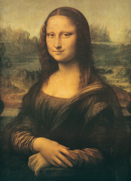 Eurographics – Mona Lisa – Leonardo da Vinci – 1000 Teile 48 x 68 cm (B x H) – Kunstpuzzle