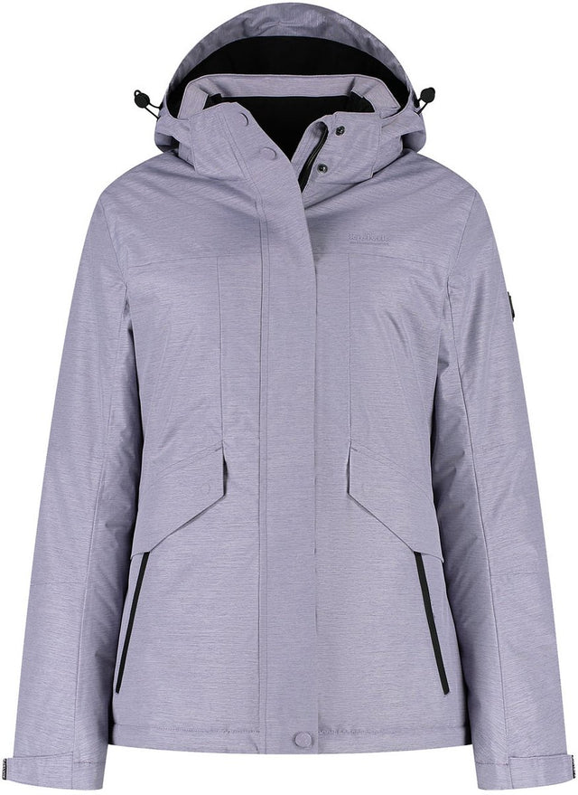 Kjelvik vikky dames outdoorjas - lila 50