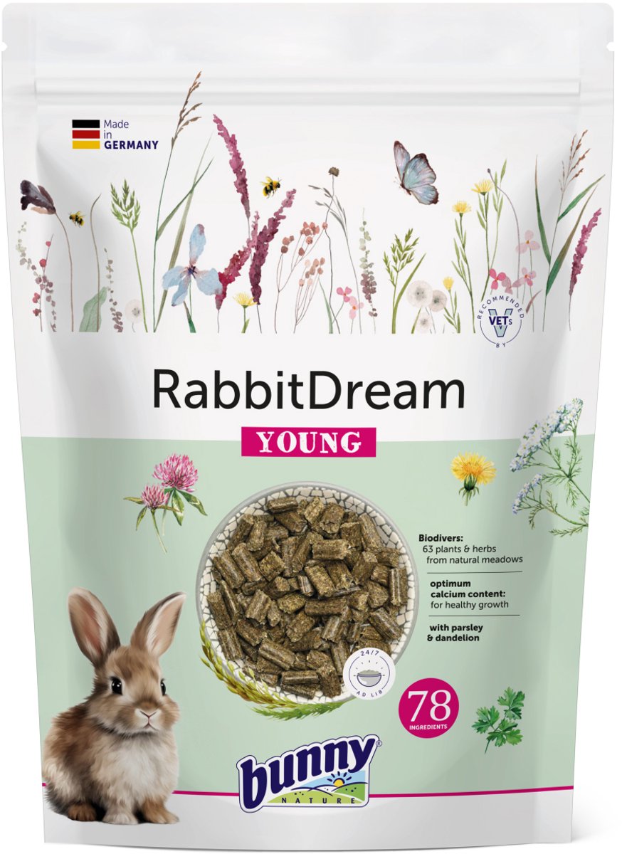 Bunny Nature - Kaninchentraum jung - 4 kg