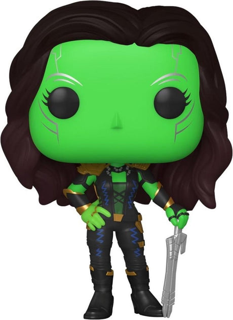 Funko, was wäre, wenn...? Sammlerfigur Puppe! Vinyl – Marvel, alles geht, Gamora, mehrfarbig