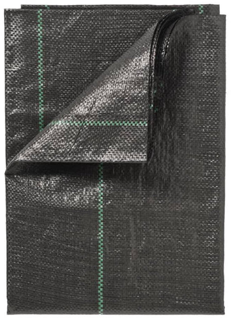 Natur – Bodentuch – 1 x 25 m – 100 g m² – Schwarz – Anti-Wurzel-Tuch