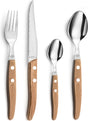 Lou Laguiole - Canopée 24-teiliges Besteckset - 6 Personen - Holz