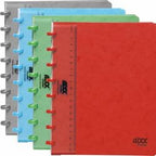 Vorlesungsblock Adoc-Papier 90g m2 16,5x21cm kariert 5x5mm Bindesystem 144 Seiten 72 Blatt