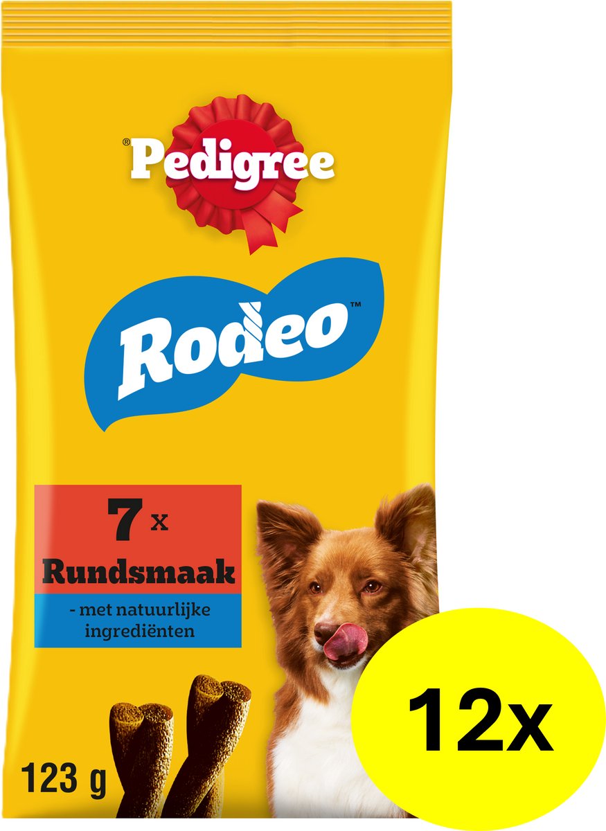 Rassehundesnacks - Rodeo - Rind - 12x7 Stück