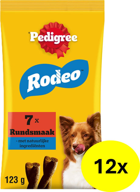 Rassehundesnacks - Rodeo - Rind - 12x7 Stück