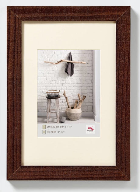 Walther Home - Holzrahmen - Fotogröße 30x40 cm - Walnuss