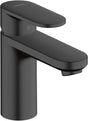 Hansgrohe Lackmischung – Waschtischmischer – Einhebelbedienung – ohne Ablaufgarnitur – Größe 100 mm – mattschwarz