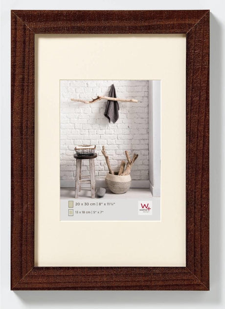 Walther Home - Holzrahmen - Fotogröße 13x18 cm - Walnuss