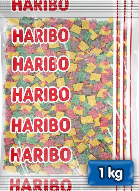 Haribo Pasta Frutta f!zz – saure Bonbons in Fruchtgeschmack – 1 kg Beutel