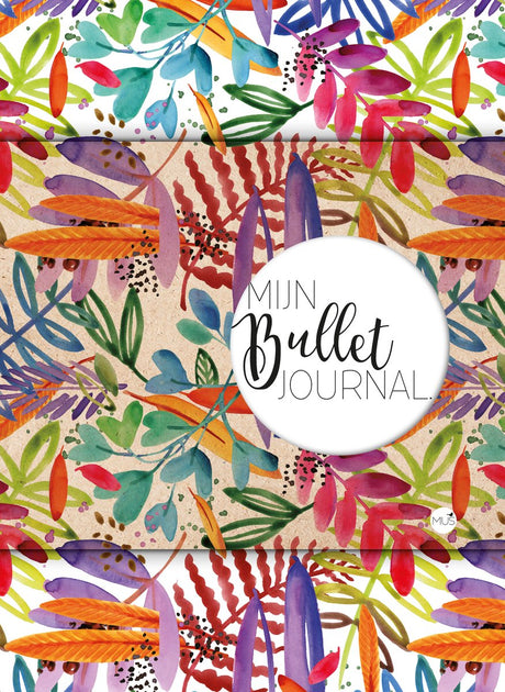 Uitgeverij mus mus mijn bullet journal - aquarel