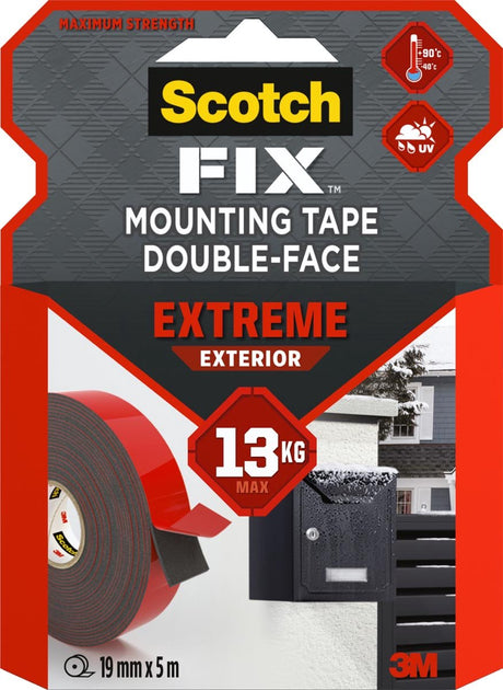 Scotch ® montagetape, 40021950, extreme, 5 m x 19 mm