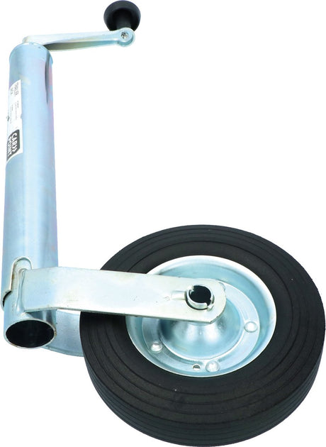 Carpoint Bugrad 48 mm – Tragfähigkeit 150 kg – Vollgummirad – für Wohnwagenanhänger