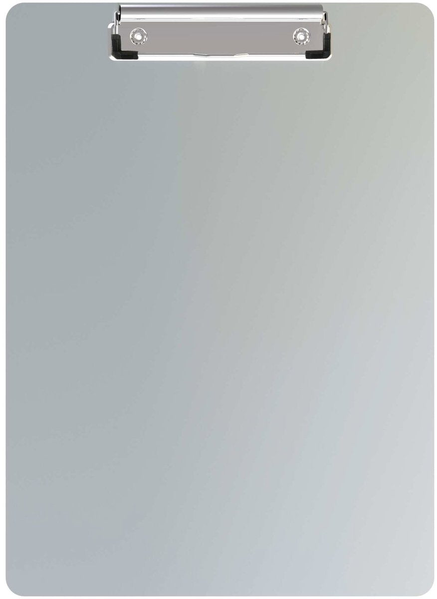 Maul Klemmbrett A4 Hochformat Aluminium magnetisch silber