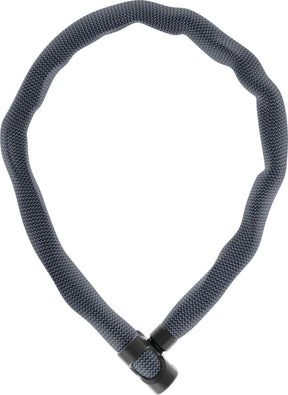 Abus Fahrradschloss Kettenschloss – Ivera Chain 7210 Farbe – Sicherheitsstufe 8 – Grau – 110 cm – geeignet für Elektrofahrräder und Stadtfahrräder