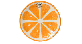 Ontbijtbord dolomiet oranje d16 h2cm