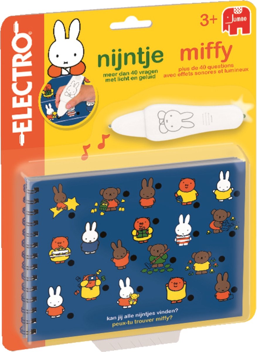 Electro Jumbo - Wunderstift - Miffy - Lernspiel - praktisches Mitnahmeheft - ab 3 Jahren