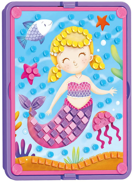 Quercetti-Einsatz-Mosaik-Prinzessin, 300 Stifte