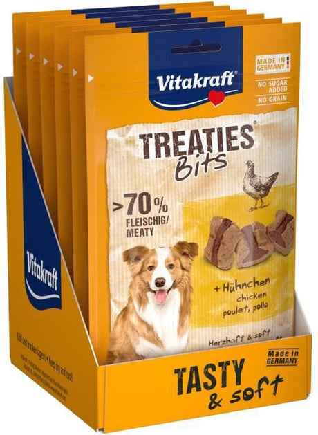 Vitakraft behandelt Hähnchenstücke – 6x120 Gramm