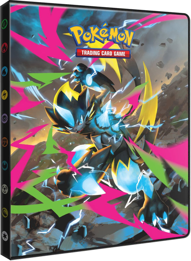 Ultra pro pokémon tcg: pitch black - 4-pocket portfolio