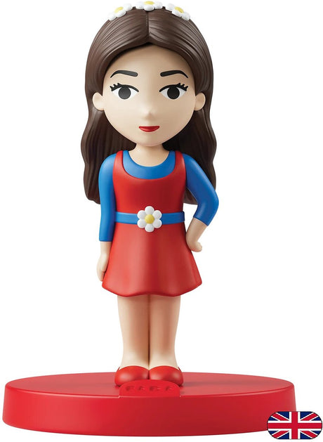 Faba luisterfiguur – zing mee in het engels met daisy dot, engelse muziek, kinderen 1-3 jaar, te beluisteren met +, leerzaam speelgoed, nederlandse verpakking