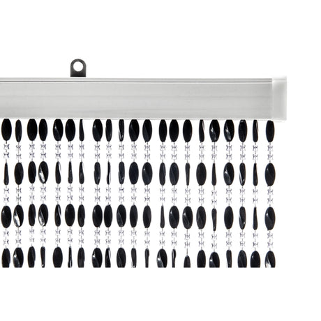 Wicotex Fliegenvorhang Charlotte 90x220cm schwarz