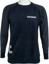 Contec Langarm-Sweatshirt Never Stop Riding CT-Sweatshirt Never Stop Riding, Größe S, Blaugrau